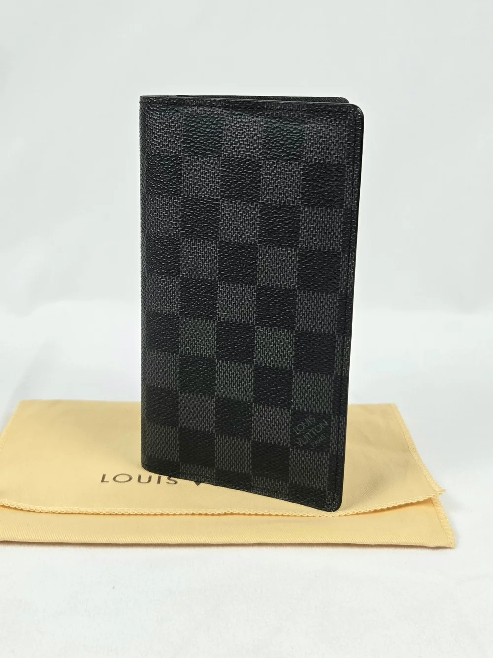 Louis Vuitton Pocket Agenda Cover PM Damier Graphite